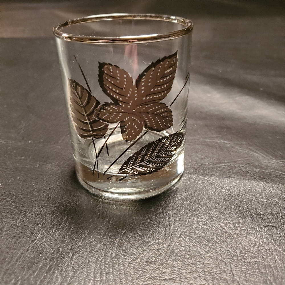 Vintage set of 7 old fashioned glasses